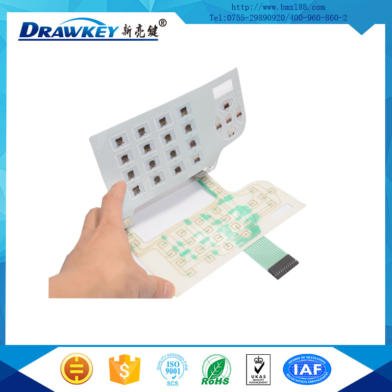 铭版软性线路按键,薄膜开关按键,薄膜按键